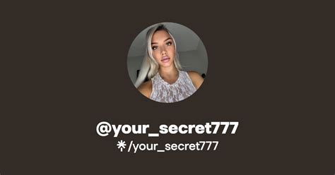 your.secret777|Your Secret 777’s Official Social Fan Page .